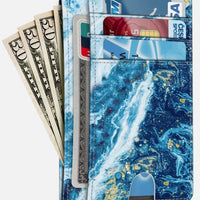 Minimalist Men's Wallet with RFID Protection and Coin Pocket