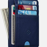 Minimalist Men's Wallet with RFID Protection and Coin Pocket