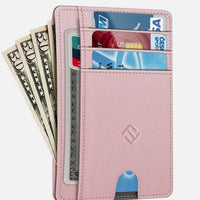 Minimalist Men's Wallet with RFID Protection and Coin Pocket
