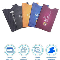 15-Pack RFID Blocking Sleeves – Credit Card & Passport Theft Protection Holders