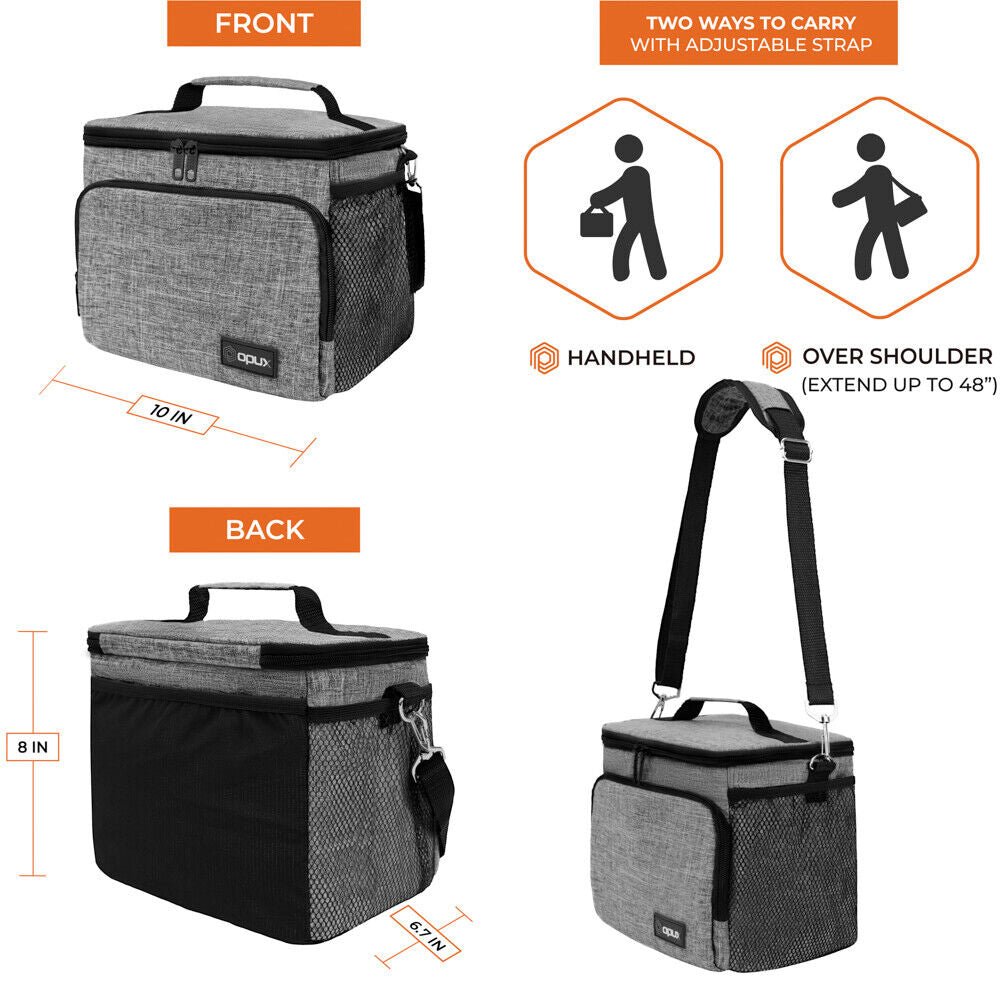 Insulated Lunch Bag – Leakproof & Portable Lunch Box for Adults & Kids