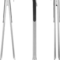 8-Piece Heavy Duty BBQ Grill Tools Set - Extra Thick Stainless Steel Spatula, Fork, Tongs, Cleaning Brush