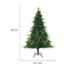 Artificial PVC Snow Christmas Tree - Festive Window & Mall Decoration