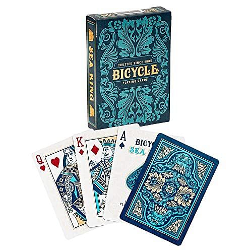 Bicycle Sea King Playing Cards Blue