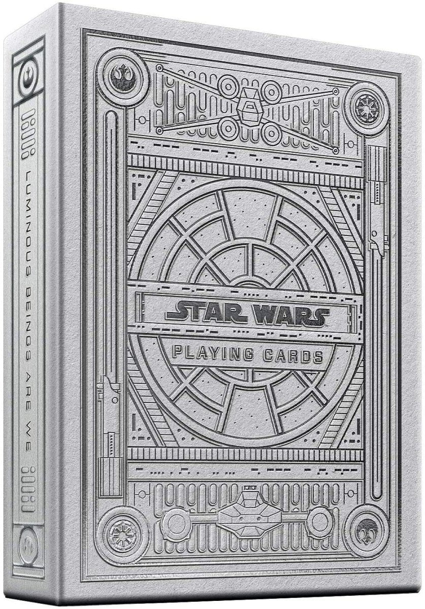 Star Wars Playing Cards Silver Edition - Light Side White