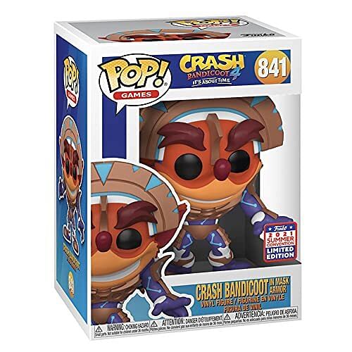 Funko Pop! Crash Bandicoot in Mask Armor 841