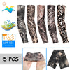 5/10PCS Tattoo Cooling Arm Sleeves – UV Sun Protection for Sports, Fashion & Outdoor Fun