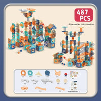 DIY Educational Toys with Gear Rotation for Children