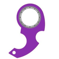 Creative Fidget Spinner Keychain - Anti-Anxiety Stress Relief Toy & Bottle Opener for Kids and Adults