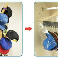 1-Pack Baseball Cap Rack Holder - Closet Organizer Door Hanger Storage