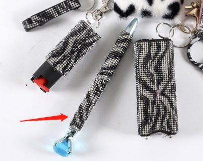 Fashion Rhinestone Multifunctional Handmade Ballpoint Pen