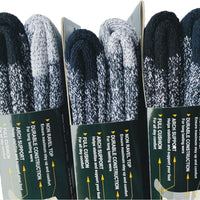 6 Pairs Men'S Wool Socks Warm Thermal Socks Insulated Cold Weather Winter Socks