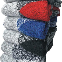 6 Pairs Men'S Wool Socks Warm Thermal Socks Insulated Cold Weather Winter Socks