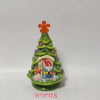 Ceramic Luminous Tree LED Night Lamp - Desktop Holiday Ornament