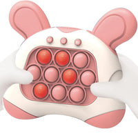 Rapid Push Game: Handheld Bubble Pop Toy - Light-Up Pop Game for Kids and Adults