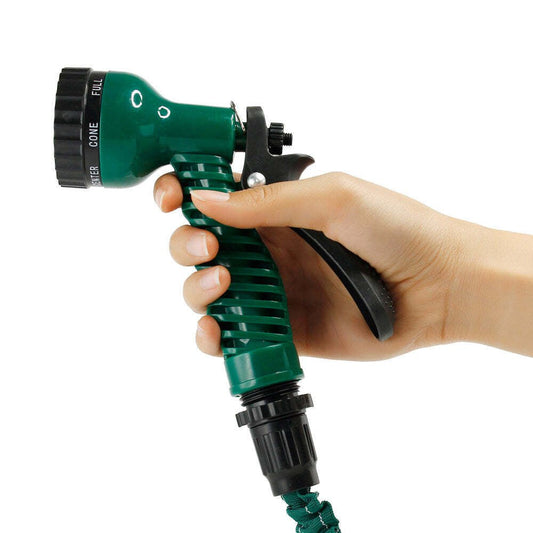 Expandable Flexible Garden Water Hose with Spray Nozzle – 25FT, 50FT, 75FT, 100FT