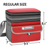 Insulated Lunch Bag with Double Compartments – Leakproof Lunch Box for Adults & Kids