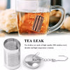 2-Pack Stainless Steel Tea Infuser Strainer Set – Fine Mesh Ball with Chain Hook