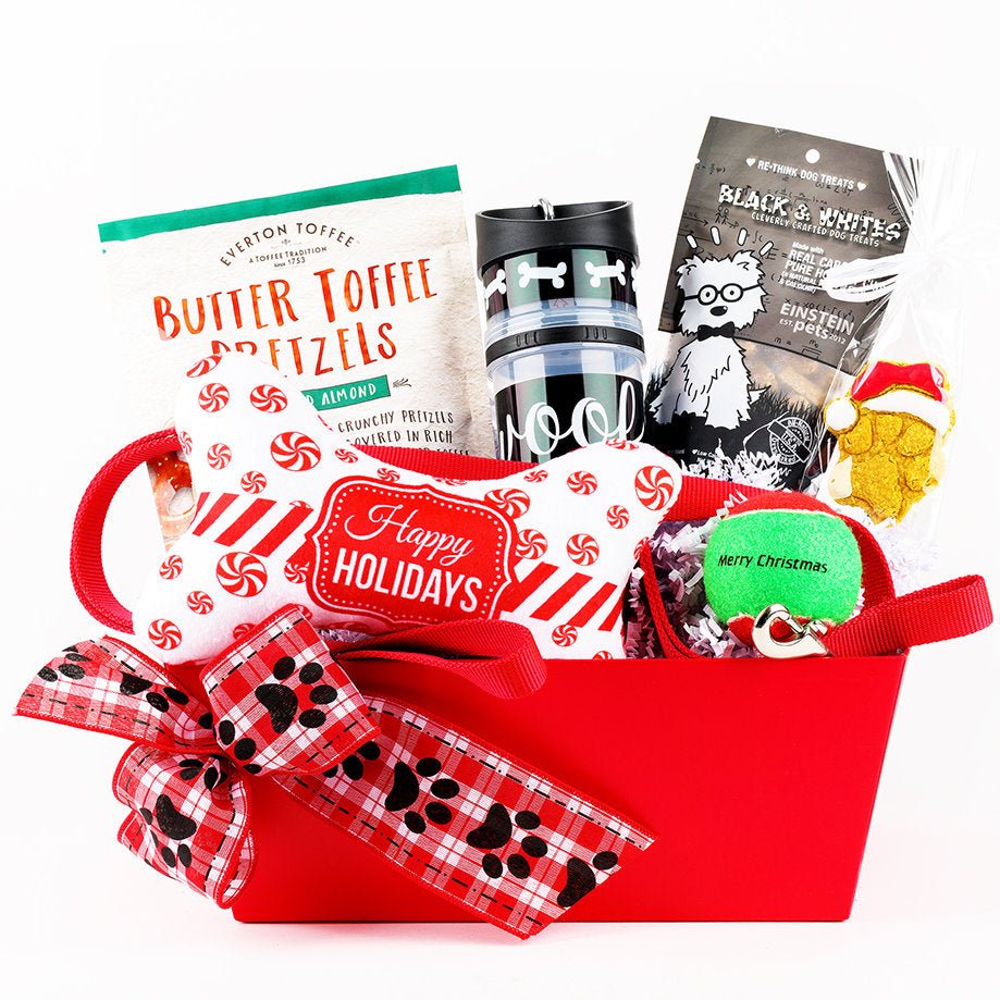 Winter Walks: Holiday Dog Gift Basket