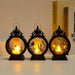 Halloween Retro Candle Portable Storm Lantern