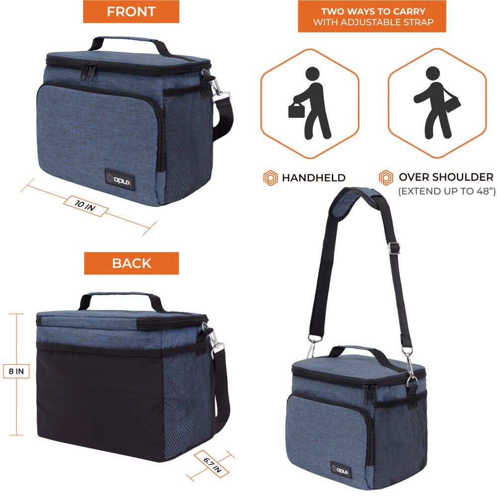 Insulated Lunch Bag – Leakproof & Portable Lunch Box for Adults & Kids