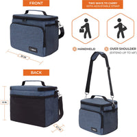 Insulated Lunch Bag – Leakproof & Portable Lunch Box for Adults & Kids