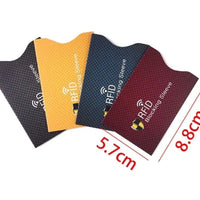 15-Pack RFID Blocking Sleeves – Credit Card & Passport Theft Protection Holders