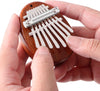 Woodr 8-Key Mini Kalimba Pendant - Exquisite Finger Thumb Piano Accessory