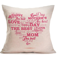 Mother’s Day Flannel Pillow – Soft Baby Velvet Cushion Gift for Mom