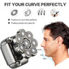 8D 5-in-1 Rotary Shaver – Cordless Bald Head Razor & Hair Trimmer for Men