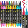 Double-Headed Acrylic Marker Pen - Stackable Water-Based Paint Brush