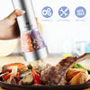 Battery Powered Electric Salt and Pepper Grinders with Adjustable Coarseness