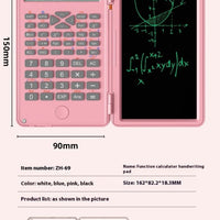 New Scientific Calculator: Accounting Special Portable Mini Tablet with Handwriting Board for Exams & Students