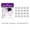 Super Stretch 1000 Sqft Halloween Spider Web Decoration with Fake Spiders