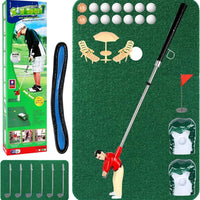 Mini Golf Games - Funny Golfer Gifts for Kids, Unique Mini Golfer on a Stick for Father'S Day/Retirement Gift, Funny Games for the Whole Family, Golf Toys for 6-9 Year Old Boys & Girls