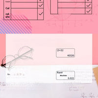 New Scientific Calculator: Accounting Special Portable Mini Tablet with Handwriting Board for Exams & Students