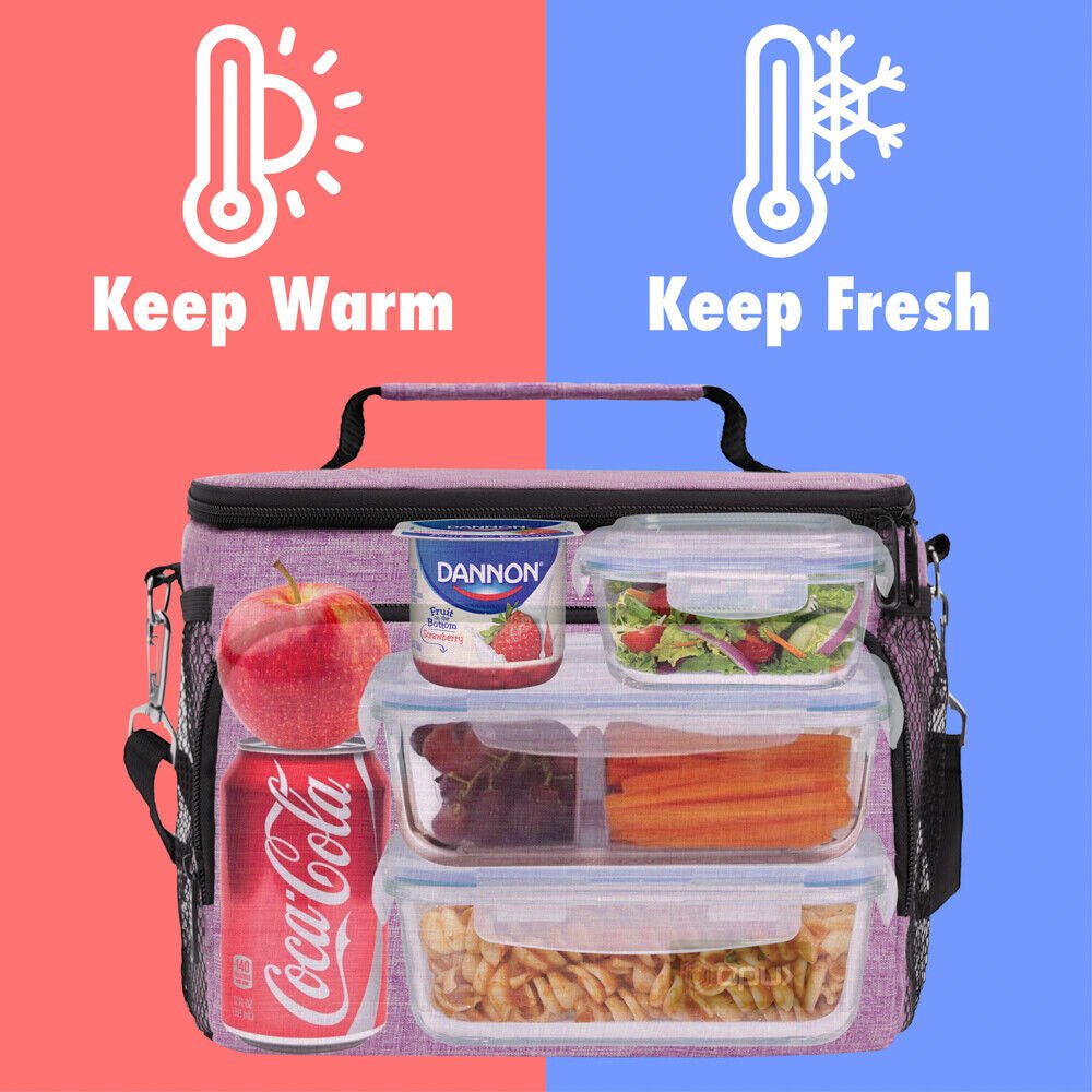 Insulated Lunch Bag – Leakproof & Portable Lunch Box for Adults & Kids