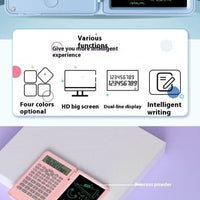 New Scientific Calculator: Accounting Special Portable Mini Tablet with Handwriting Board for Exams & Students