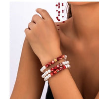 Gothic Pendant Necklace with Pearls for Women