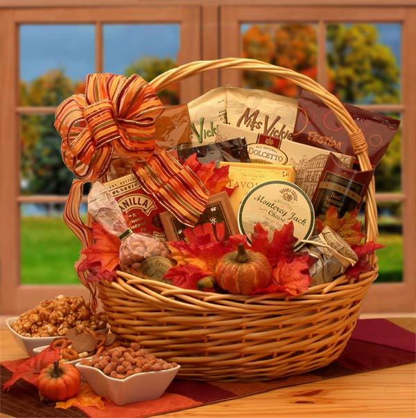 Autumn Comfort Snack Basket