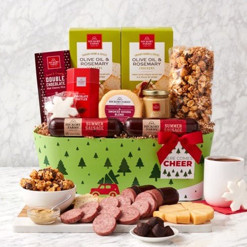 Here Comes Cheer: Holiday Sweet & Savory Basket