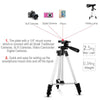 Professional Camera Phone Holder Tripod Stand – Universal Smartphone Tripod with Carry Bag