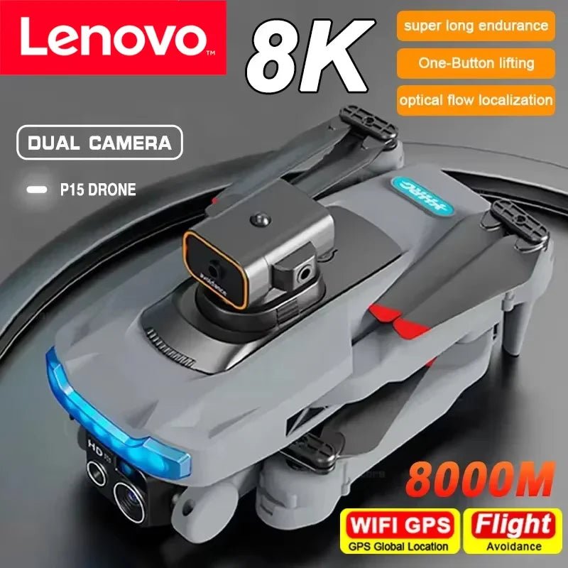 Professional 8K GPS Dual Camera with 5G, Obstacle Avoidance & 8000M Range