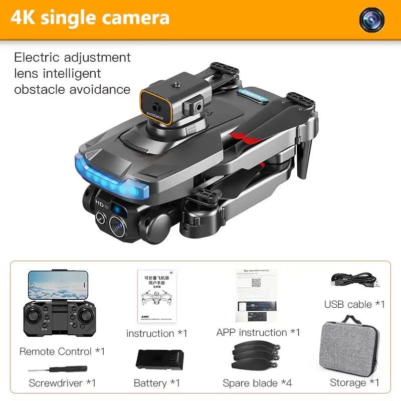 Professional 8K GPS Dual Camera with 5G, Obstacle Avoidance & 8000M Range