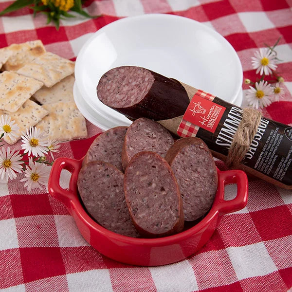 Holiday Meat and Cheese Gift Tower