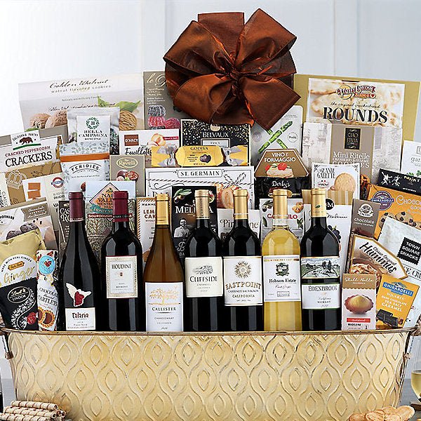 Show Stopper: Premium Wine Gift Basket