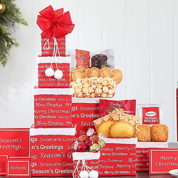 Merry Christmas: Holiday Gift Tower