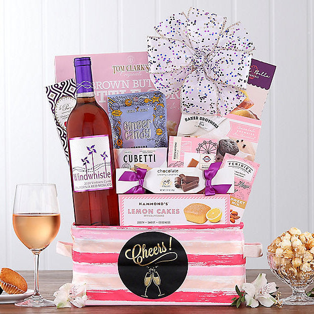 CHEERS!: Windwhistle Wine Gift Basket