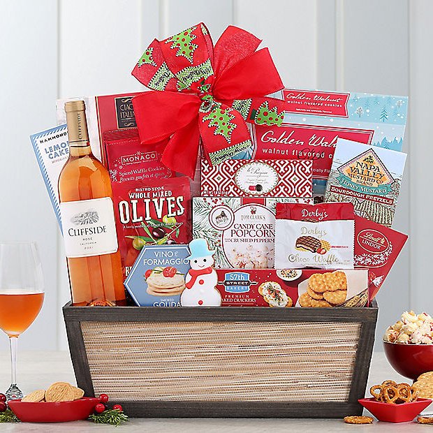 Cliffside Rose: Holiday Gift Basket