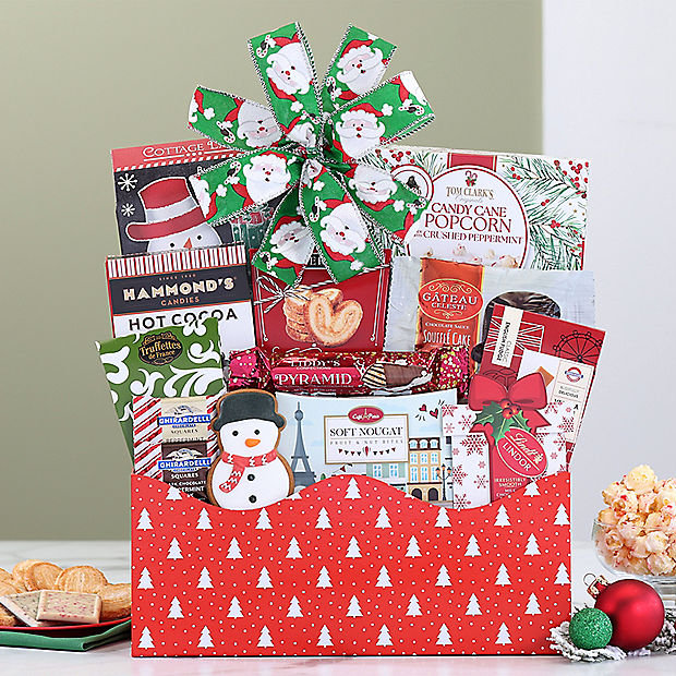 Christmas Greetings: Holiday Gift Basket